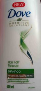 Dove shampoo