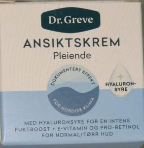 Dr.Greve Ansiktskremer pleiende