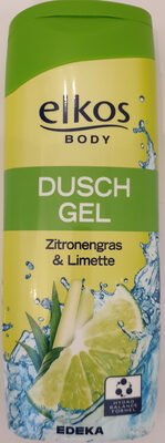 elkos Duschgel Zitronengras & Limette