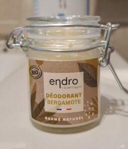 endro déodorant bergamote