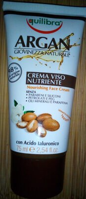 equilibra crema viso nutriente all’argan