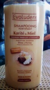 Evoluderm Shampooing fortifiant Karité & Miel