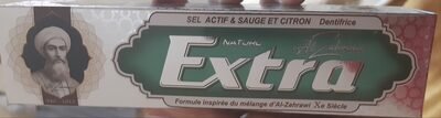 Extra Dentifrice formule de Al-Zhrawi