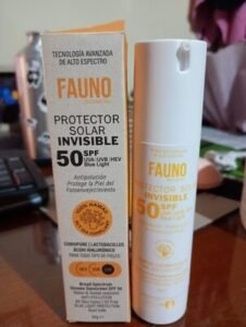 Fauno Protector solar invisible