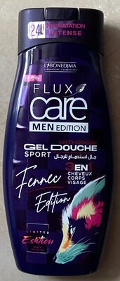 Flux care Gel douche anti-odeur sport 3en1