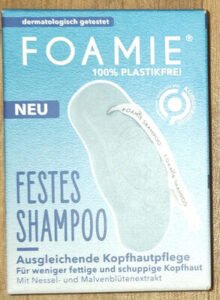 Foamie festes Shampoo Ausgegleichende Kopfhautpflege