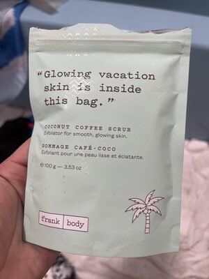 Frank Body Coconut Coffee Scrub