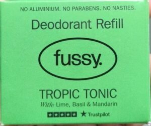 fussy. Tropic Tonic Deodorant Refill