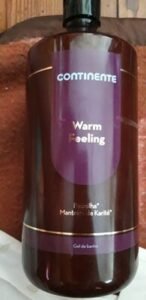 gel de banho warm feeling continente
