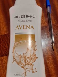 gel de bano avena