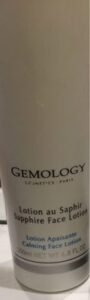 Gemology lotion au saphir