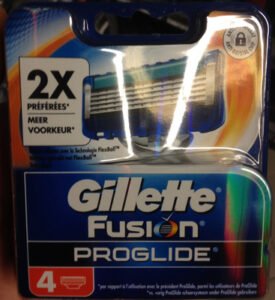Gillette, P&G Fusion Proglide