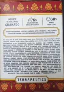 Granado, Granado Pharmácias Sabonete de Glicerina Extrato de Gengibre