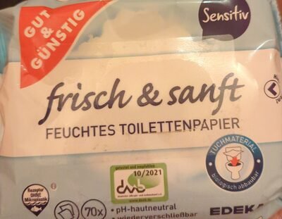 Gut & Günstig Feuchtes Toilettenpapier