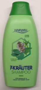 Hairwell, EUCO, SERPOL-COSMETICS 7-Kräuter-Shampoo