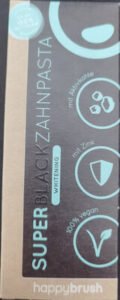 happybrush Super black Zahnpasta