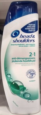 Head & Shoulders Shampooing antipelliculaire + après shampooing anti-démangeaisons 2 en 1