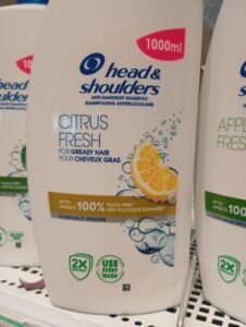 Heads & shoulders Citrus fresh pour cheveux gras