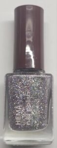 HEMA Long Lasting Nail Polish 365 Galaxy Glitter