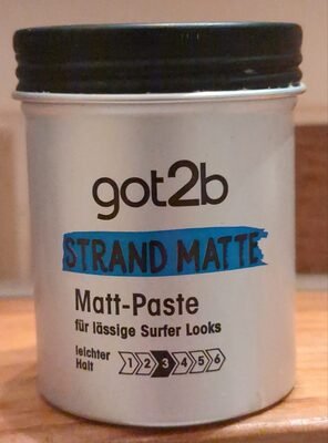 Henkel, Göt2b Matt-Paste Strand Matte