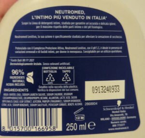 Henkel, Neutromed Neutromed lenitivo ph 5,5