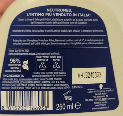 Henkel, Neutromed Neutromed lenitivo ph 5,5