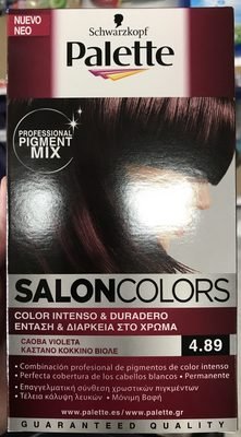 Henkel, Palette, Schwarzkopf Palette Salon Colors 4.89