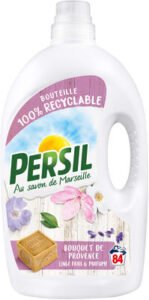 Henkel, Persil, Au Savon de Marseille Persil Au Savon de Marseille Lessive Liquide Bouquet de Provence Bouteille 4,2L 84 Lavages