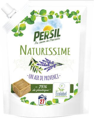 Henkel, Persil PERSIL Lessive Liquide Éco-Recharge Naturissime Un Air de Provence 1,485l 27 Lavages