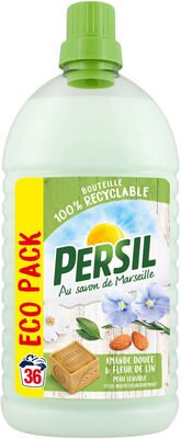 Henkel, Persil PERSIL Lessive Liquide Peau Sensible Amande Douce Eco Pack 1,8l 36 Lavages