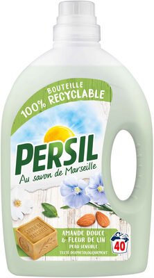 Henkel, Persil Persil Lessive Liquide Peau Sensible Amande Douce 2l 40 Lavages