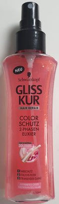 Henkel, Schwarzkopf Gliss Kur Color Schutz 2-Phasen Elixier