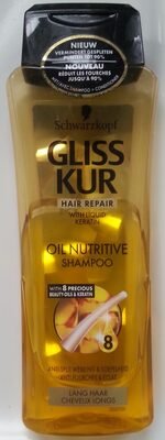 Henkel, Schwarzkopf Gliss Kur – Hair repair –  Oil Nutritive Shampoo
