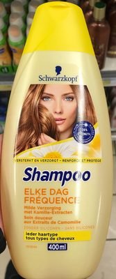 Henkel, Schwarzkopf Shampoo fréquence
