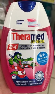 Henkel, Theramed, Theramed Junior Dentifrice + Eau buccale 2 en 1 Junior