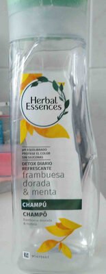 Herbal Essences Champú frambuesa dorada y menta