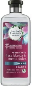 Herbal Essences Champรบ purificante fresa blanca y menta dulce