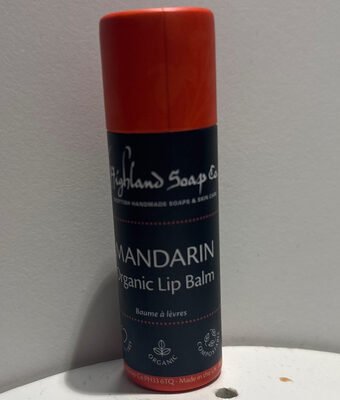 Highland Soap Co. Mandarin Organic Lip Balm