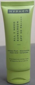 Hyphen sunscreen