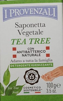 i provenzali saponetta vegetale tea tree