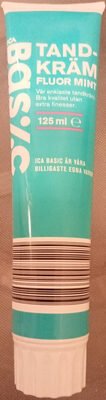 ICA, ICA Basic ICA Basic Tandkräm, Fluor mint
