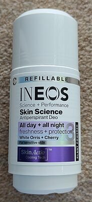 INEOS Skin Science Refillable Antiperspirant Deodorant White Orris + Cherry