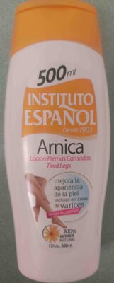 Instituto Español Loción corporal Arnica Piernas Cansadas