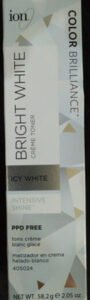 ion Bright White Crème Toner Icy White