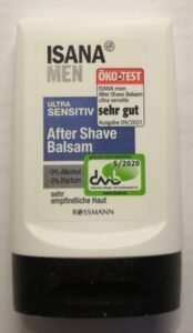 ISANA, ISANA MEN, Rossmann After Shave Balsam Ultra Sensitiv