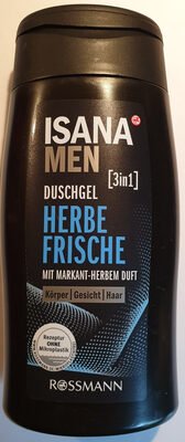 Isana, Isana men, Rossmann Duschgel herbe Frische