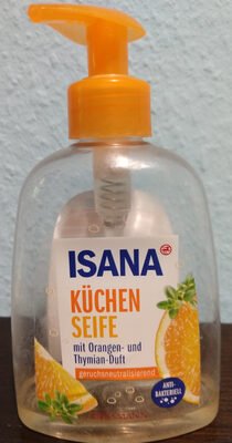 isana Küchen Seife mit Orangen- und Thymian-Duft