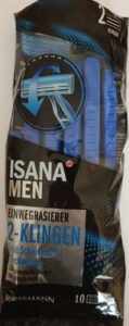 Isana men Einwegrasierer 2-Klingen