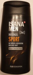 Isana men, Rossmann Duschgel sport [3in1]