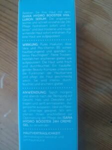 Isana (Rossmann) Hyaluron Serum Hydro Booster